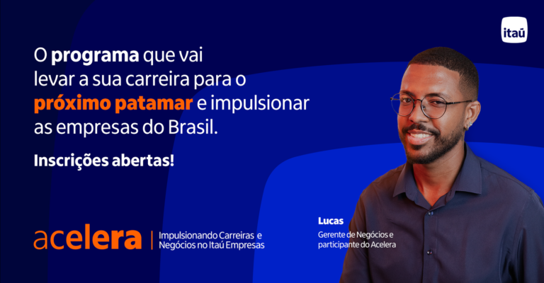 Itaú Unibanco Abre Inscrições para o Programa Acelera em Palmas (TO) e Outras Cidades