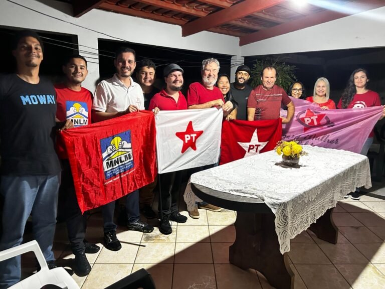 PT de Araguaína apresenta e reitera apoio a Célio Moura para Câmara Federal, reforçando compromisso democrático.