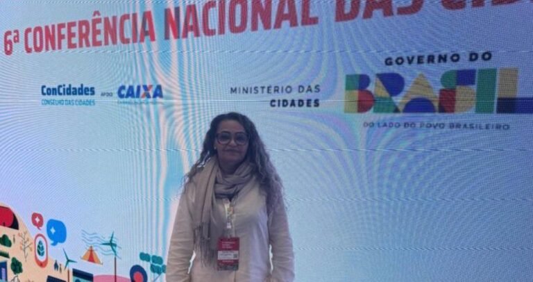 Dagma Pires na 6ª Conferência Nacional das Cidades, em Brasília
