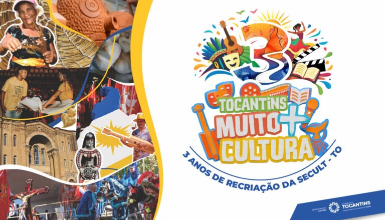 Secult do Tocantins comemora três anos com avanços históricos e lançamento de selo comemorativo